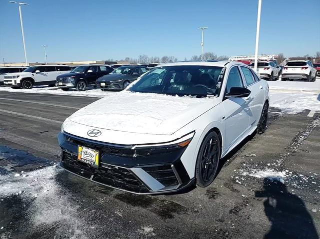 new 2025 Hyundai Elantra car, priced at $29,445