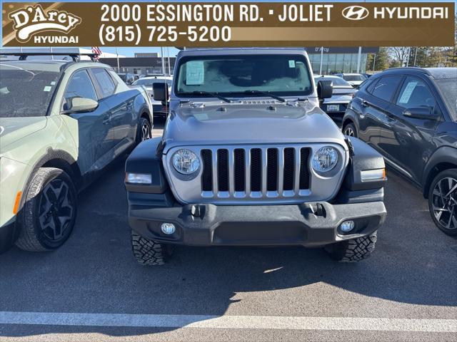 used 2020 Jeep Wrangler Unlimited car, priced at $23,899