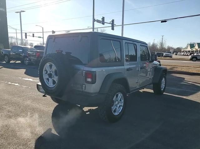 used 2020 Jeep Wrangler Unlimited car, priced at $23,899