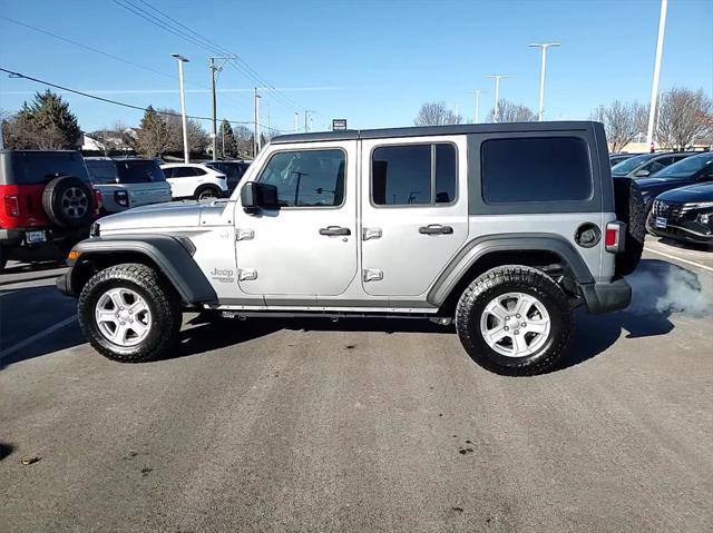 used 2020 Jeep Wrangler Unlimited car, priced at $23,899