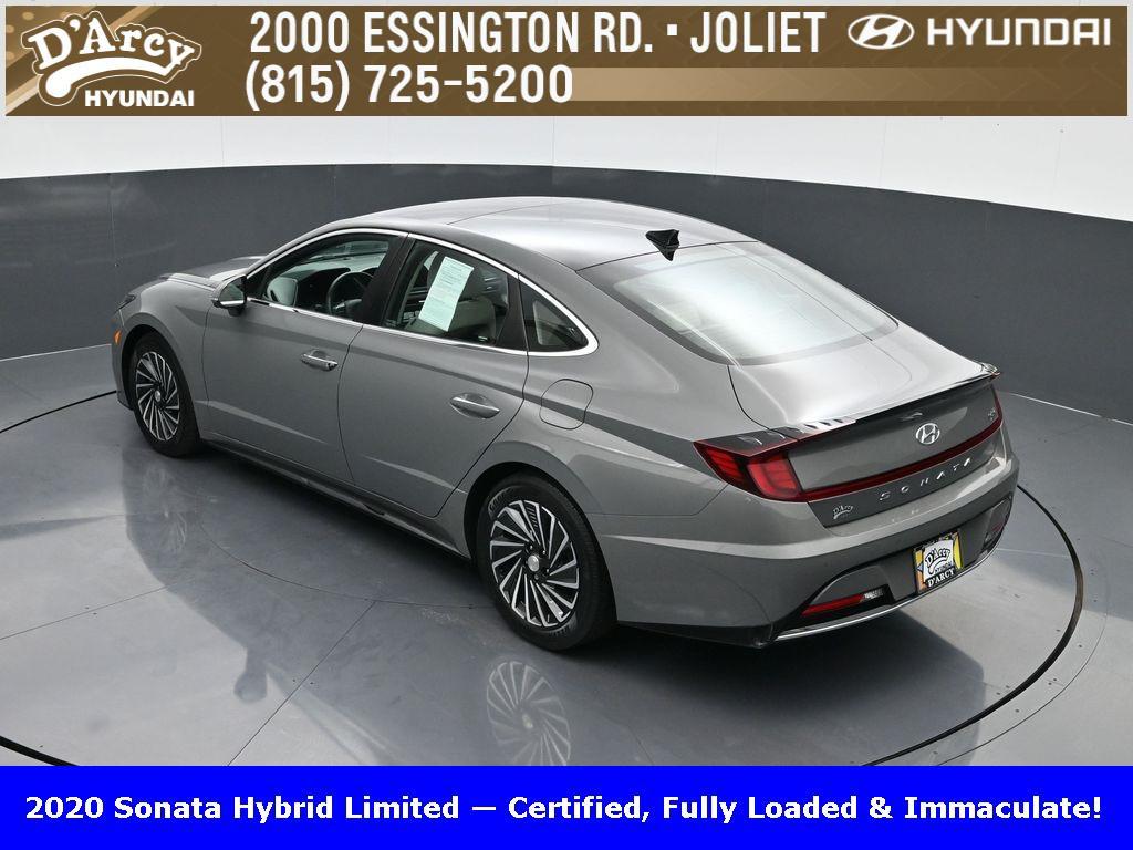 used 2020 Hyundai Sonata Hybrid car, priced at $18,706