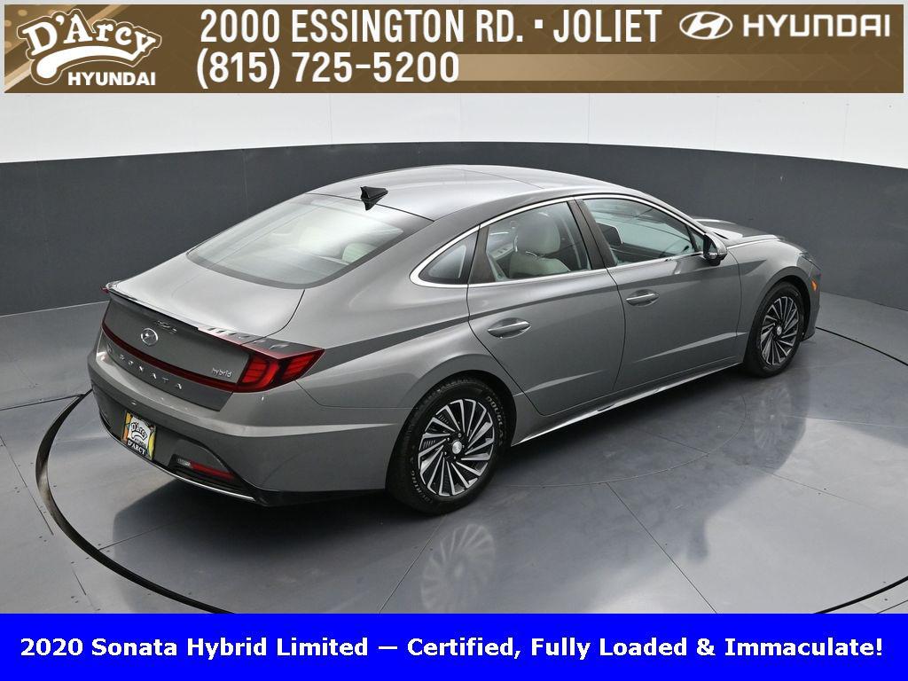 used 2020 Hyundai Sonata Hybrid car, priced at $18,706