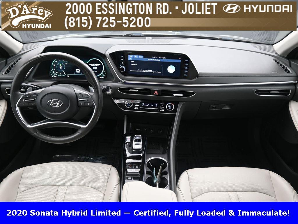 used 2020 Hyundai Sonata Hybrid car, priced at $18,706