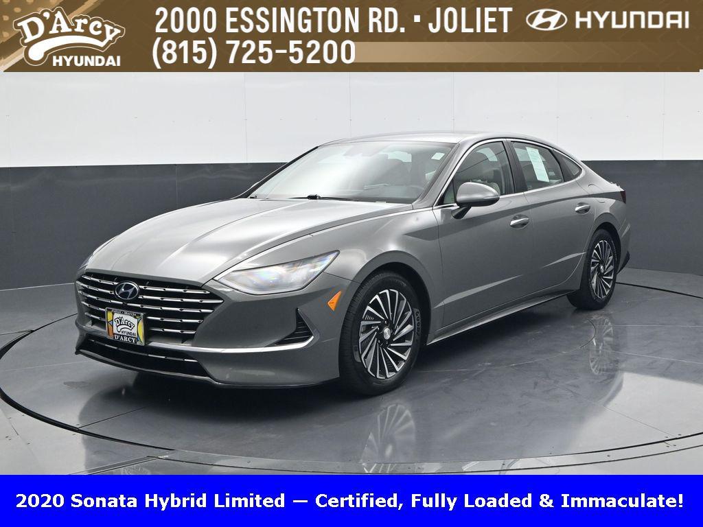 used 2020 Hyundai Sonata Hybrid car, priced at $18,706
