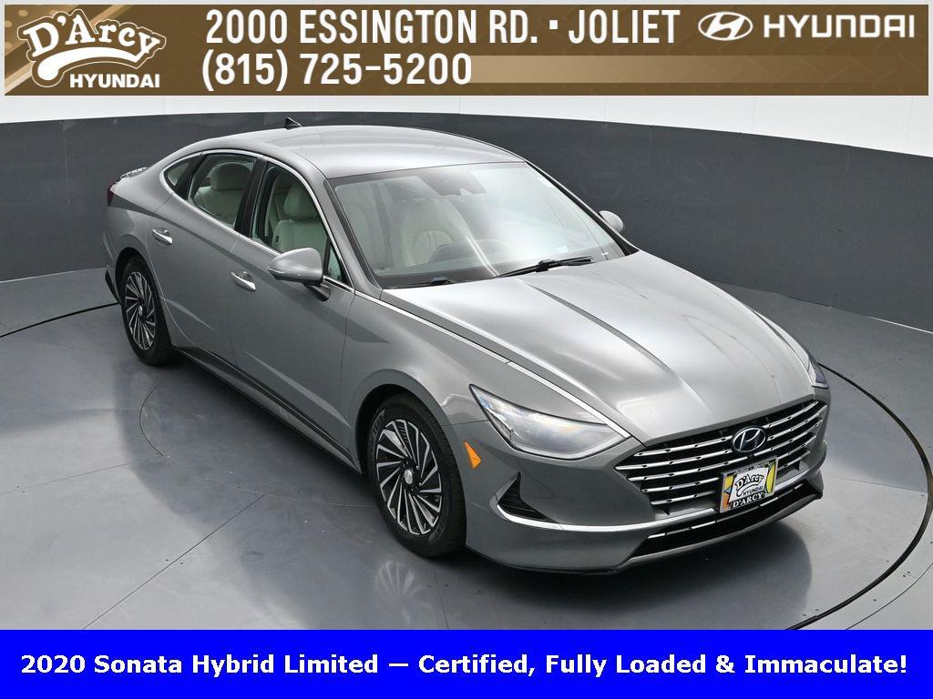 used 2020 Hyundai Sonata Hybrid car, priced at $18,706