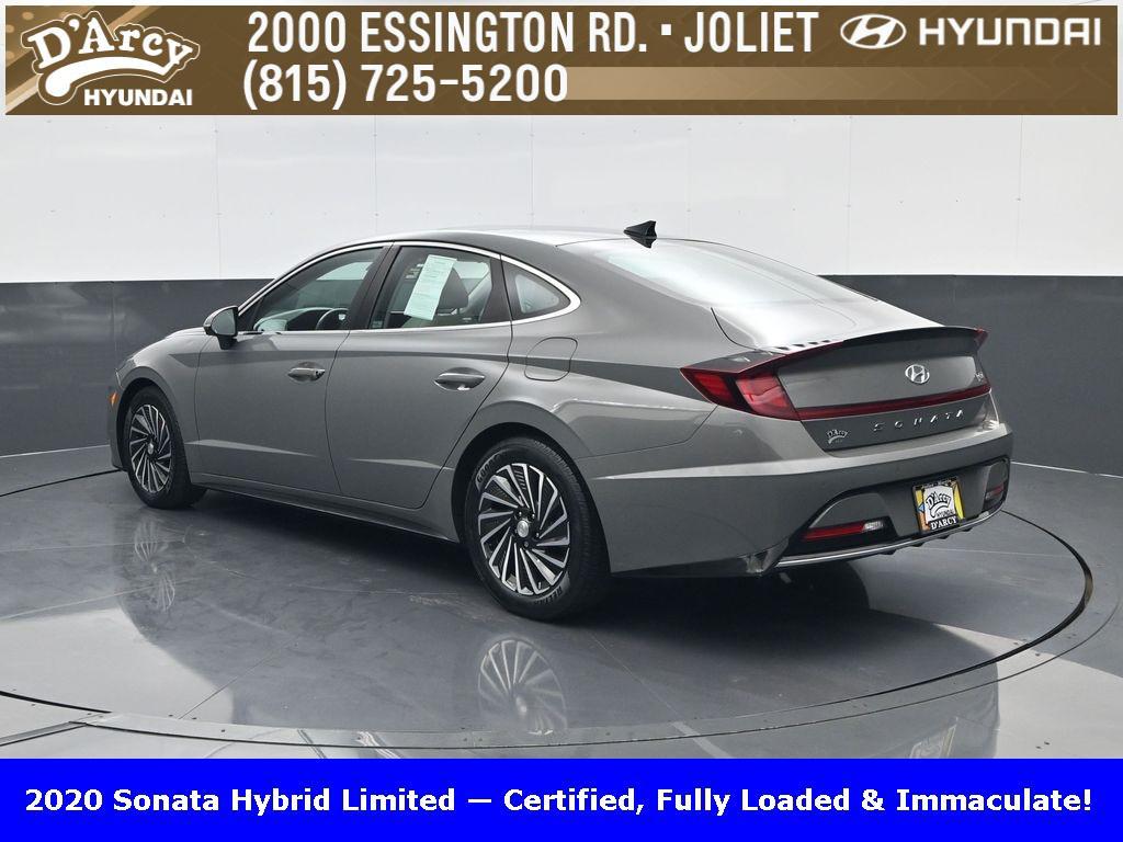 used 2020 Hyundai Sonata Hybrid car, priced at $18,706