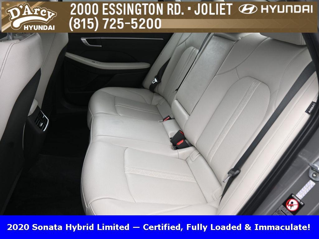 used 2020 Hyundai Sonata Hybrid car, priced at $18,706