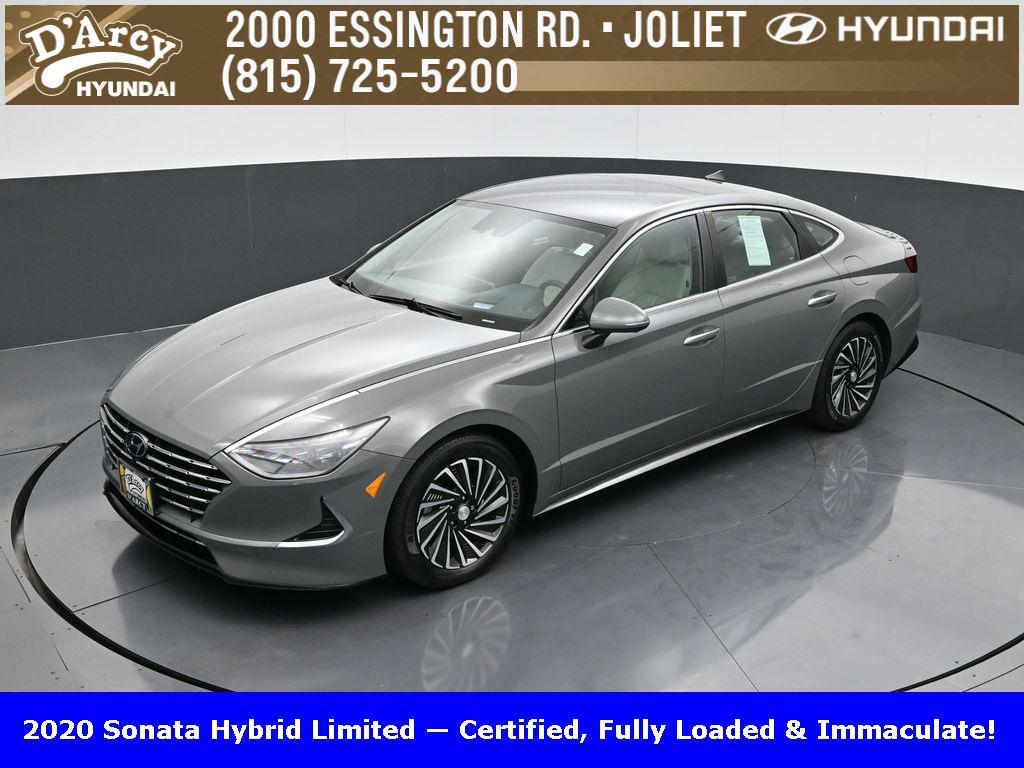 used 2020 Hyundai Sonata Hybrid car, priced at $18,706