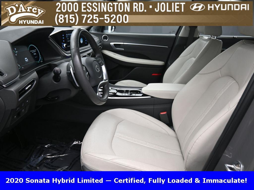 used 2020 Hyundai Sonata Hybrid car, priced at $18,706