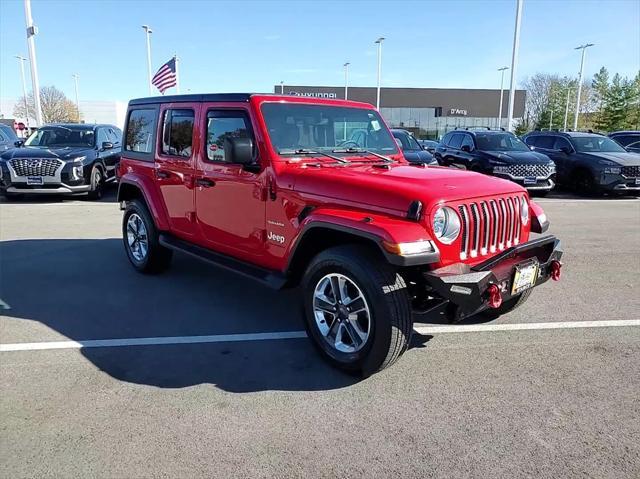 used 2023 Jeep Wrangler car, priced at $35,446