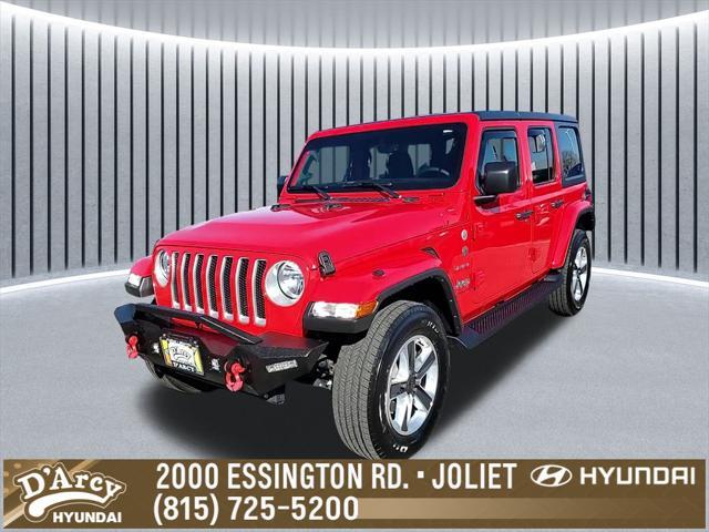 used 2023 Jeep Wrangler car, priced at $35,446