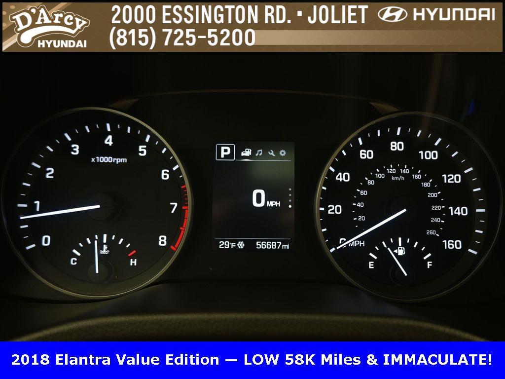 used 2018 Hyundai Elantra car, priced at $14,031