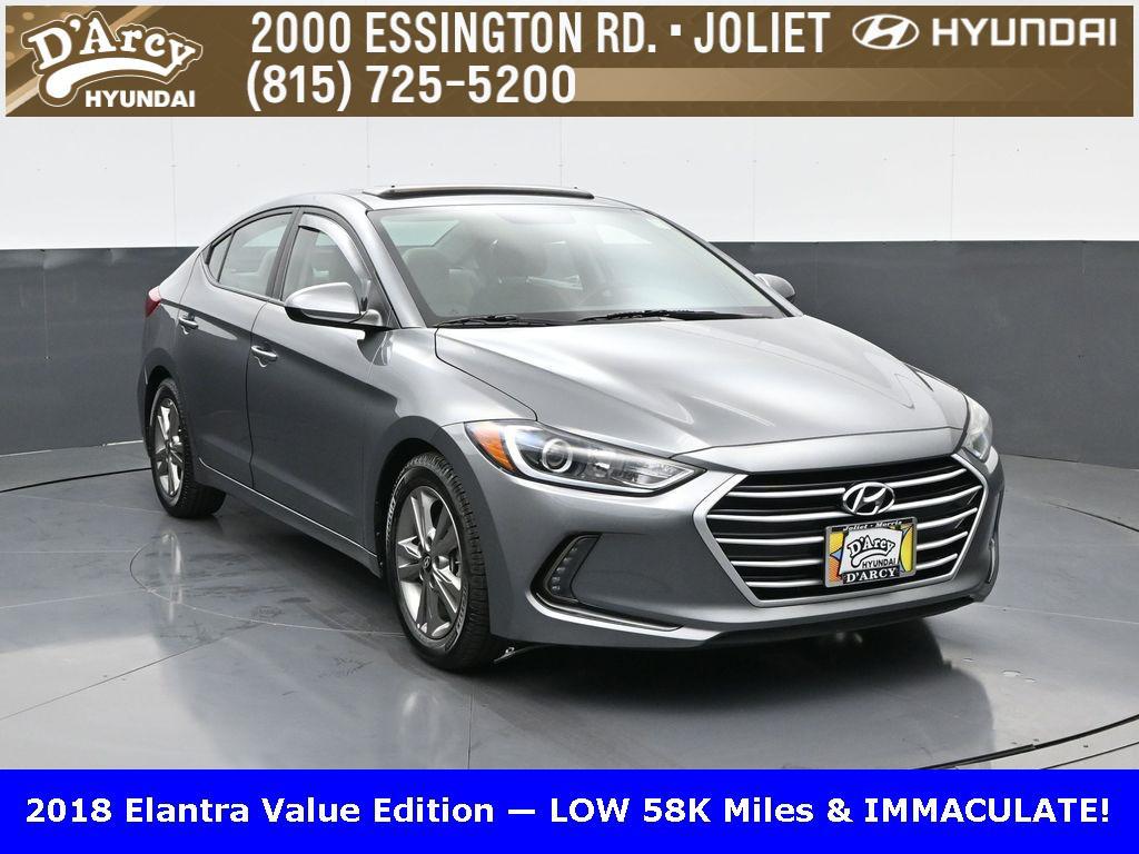 used 2018 Hyundai Elantra car, priced at $14,031