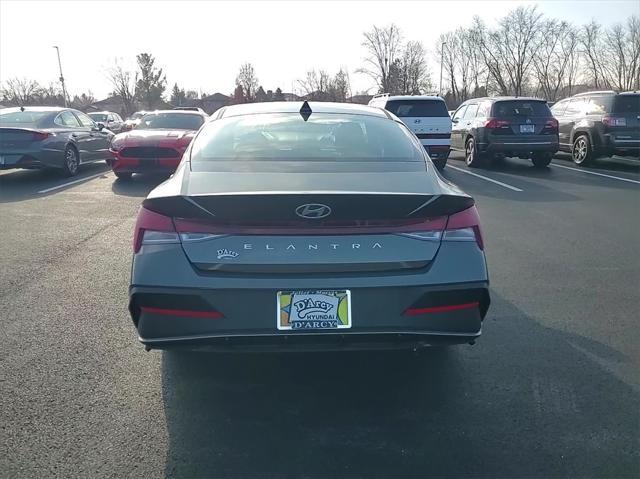 new 2025 Hyundai Elantra car, priced at $23,273