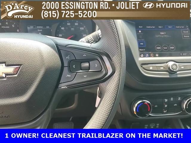 used 2021 Chevrolet TrailBlazer car, priced at $17,898