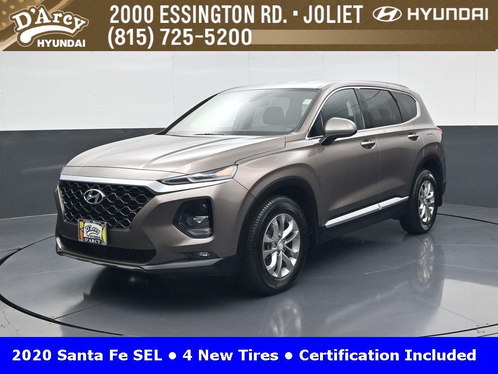 used 2020 Hyundai Santa Fe car, priced at $18,839