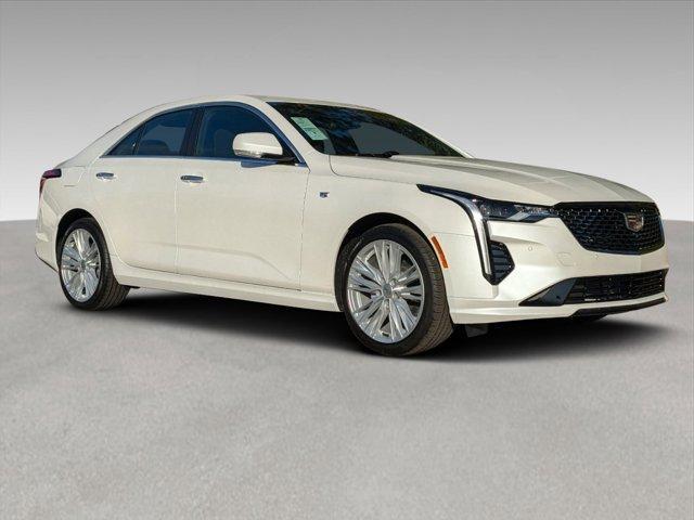 new 2025 Cadillac CT4 car, priced at $44,965