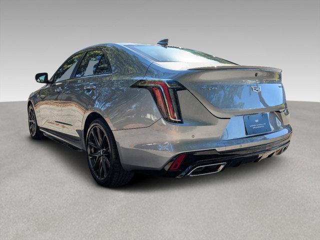 new 2025 Cadillac CT4 car, priced at $48,065