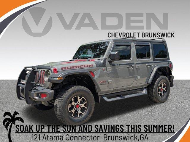 used 2018 Jeep Wrangler Unlimited car, priced at $30,986