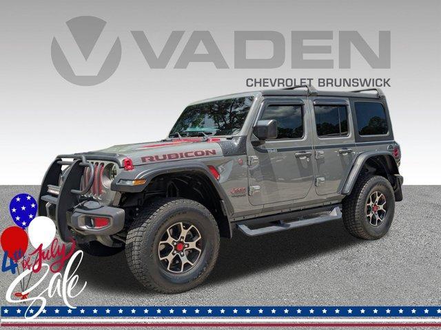 used 2018 Jeep Wrangler Unlimited car, priced at $30,986
