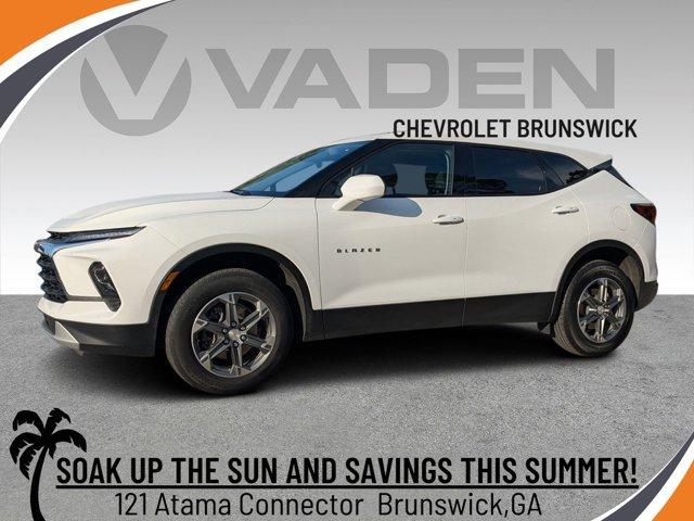 used 2024 Chevrolet Blazer car, priced at $30,300
