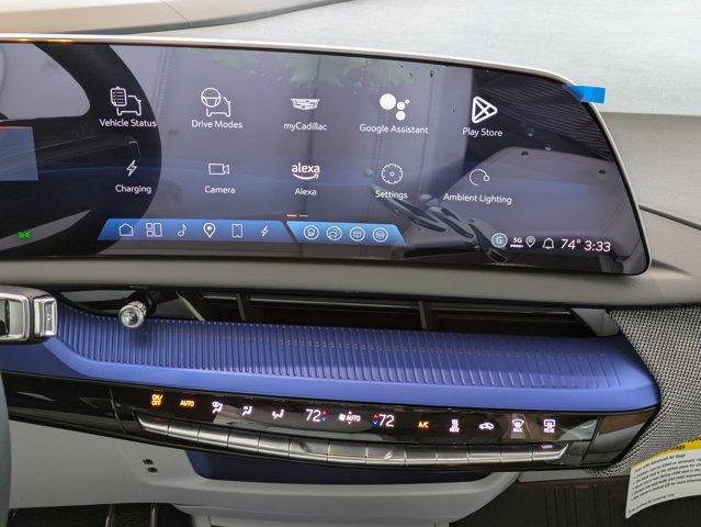 new 2025 Cadillac OPTIQ car, priced at $57,341