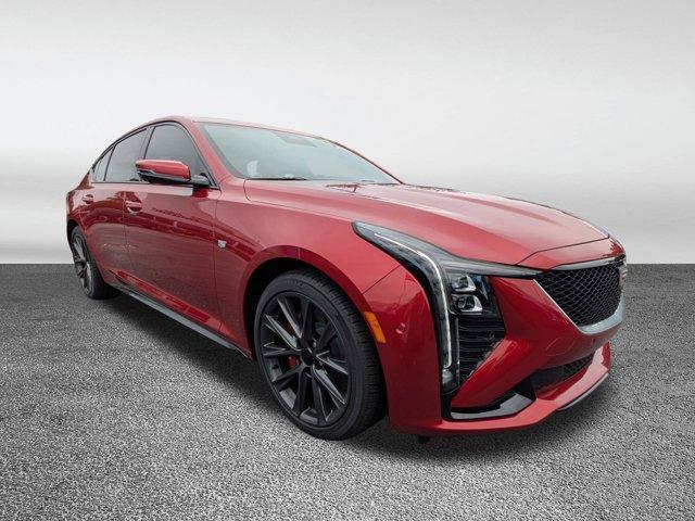 new 2025 Cadillac CT5 car, priced at $55,179