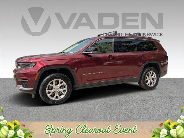used 2021 Jeep Grand Cherokee L car, priced at $29,877