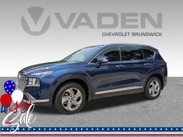 used 2021 Hyundai Santa Fe car, priced at $19,265
