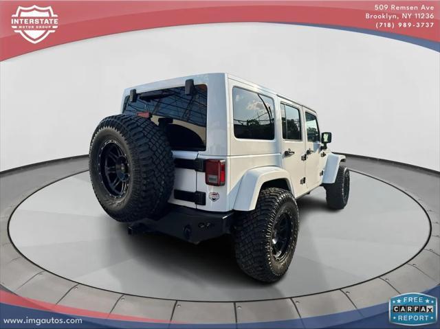 used 2015 Jeep Wrangler Unlimited car, priced at $14,995