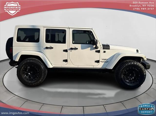 used 2015 Jeep Wrangler Unlimited car, priced at $14,995