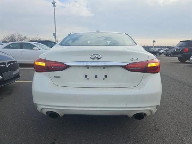 used 2019 INFINITI Q50 car, priced at $17,995