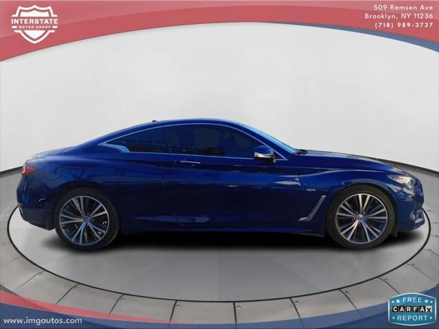 used 2017 INFINITI Q60 car, priced at $19,995