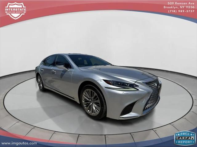 used 2018 Lexus LS 500h car, priced at $31,499