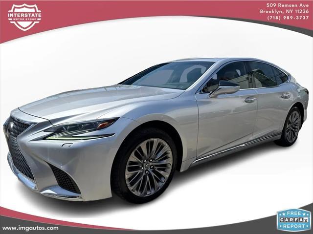 used 2018 Lexus LS 500h car, priced at $29,995