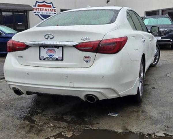 used 2018 INFINITI Q50 car, priced at $18,995