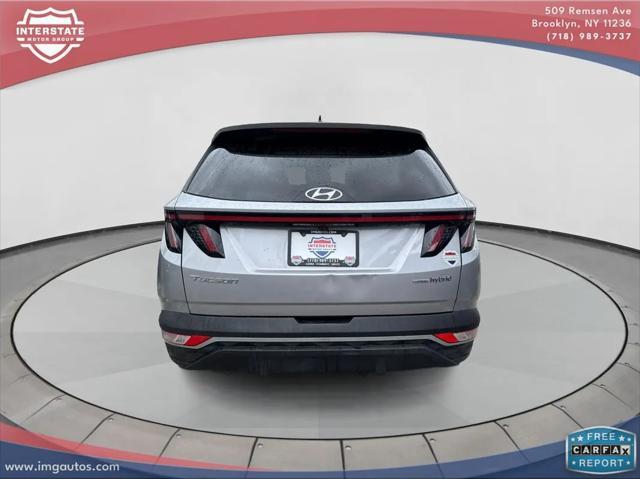used 2022 Hyundai TUCSON Hybrid car, priced at $23,490