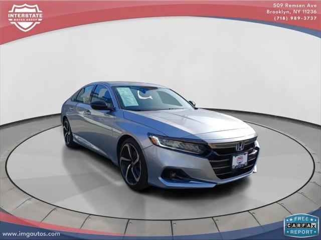 used 2022 Honda Accord car, priced at $22,499