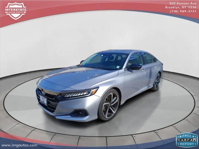 used 2022 Honda Accord car, priced at $22,499