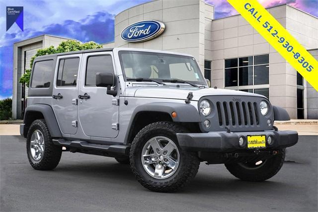 used 2016 Jeep Wrangler Unlimited car, priced at $20,829