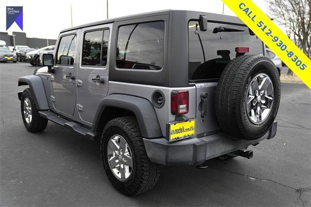 used 2016 Jeep Wrangler Unlimited car, priced at $20,829