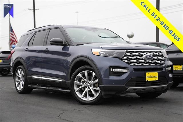 used 2021 Ford Explorer car, priced at $36,798