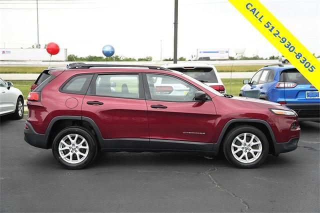 used 2015 Jeep Cherokee car, priced at $14,361