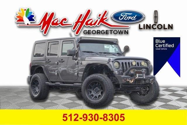 used 2018 Jeep Wrangler JK Unlimited car, priced at $18,598