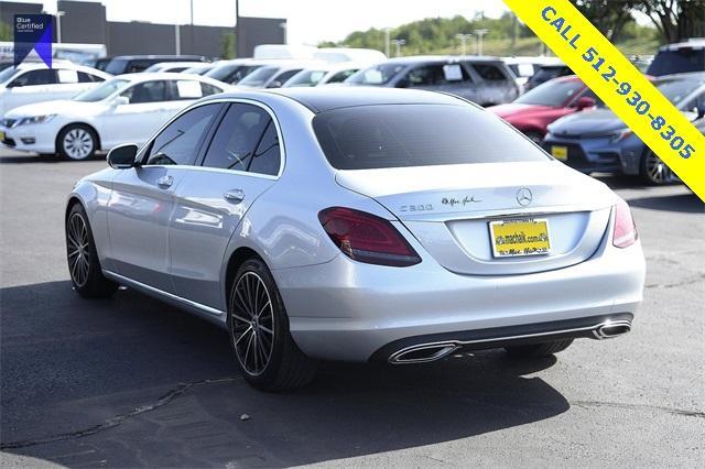 used 2021 Mercedes-Benz C-Class car, priced at $29,927