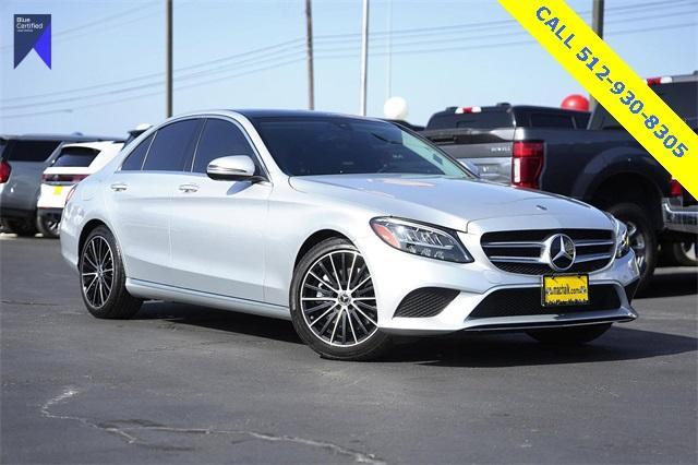 used 2021 Mercedes-Benz C-Class car, priced at $29,927
