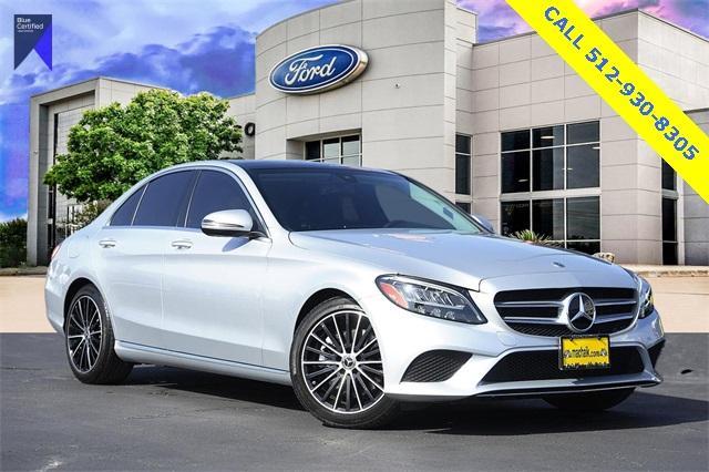 used 2021 Mercedes-Benz C-Class car, priced at $29,927