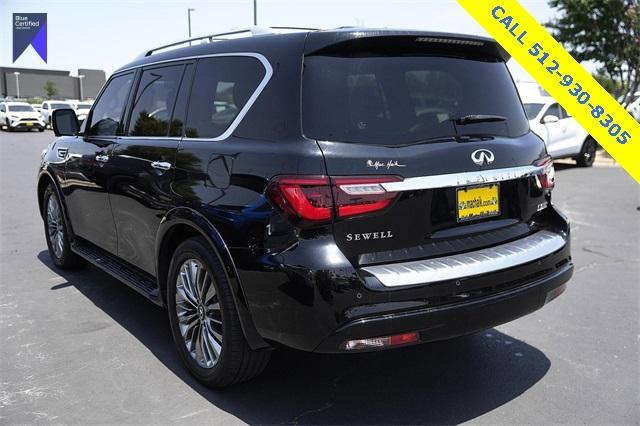 used 2021 INFINITI QX80 car, priced at $33,998