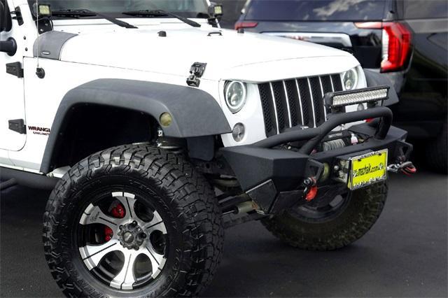 used 2016 Jeep Wrangler Unlimited car, priced at $21,489