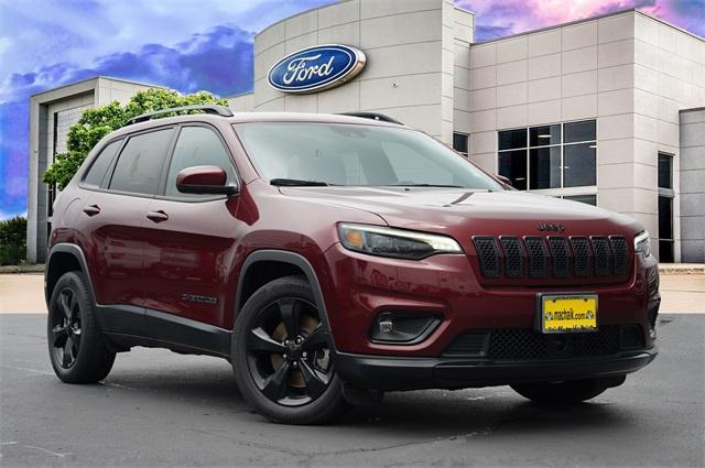 used 2021 Jeep Cherokee car, priced at $23,733